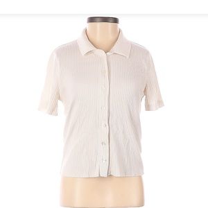 A&F button down polo